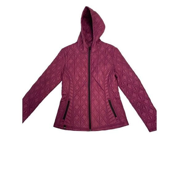 NILS Womens Cody Jacket Wine Burgundy Small - Picture 3 of 4
